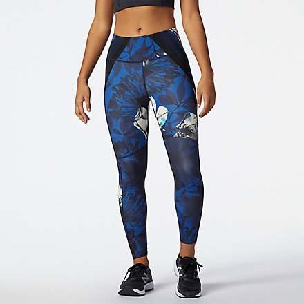 NB Transform 7/8 NBSleek Printed Tight, WP11131CNB image number null