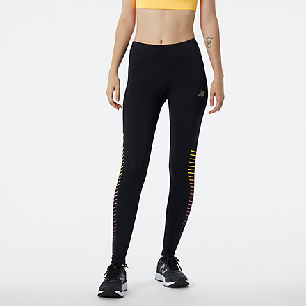 Reflective Print Accelerate Tight