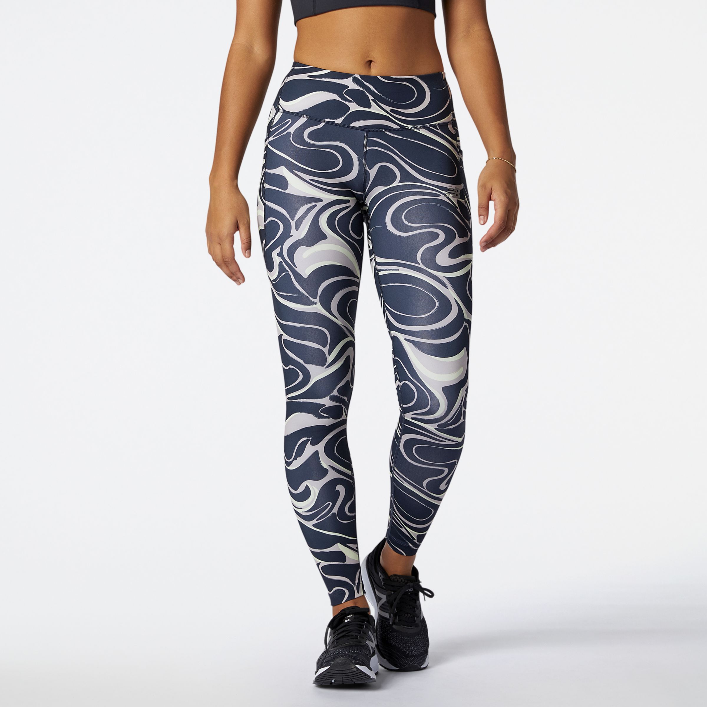 new balance run accelerate women's capri tights
