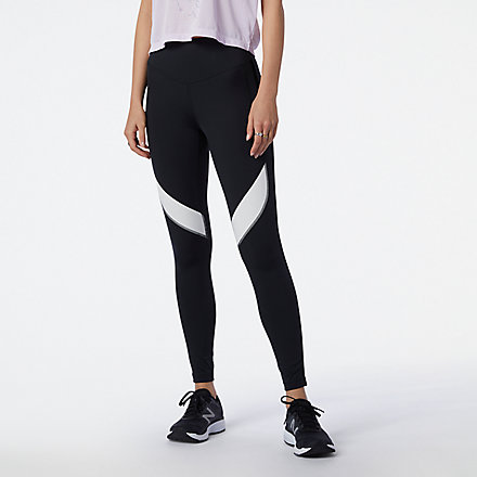 New Balance Achiever Colorblock Tight, WP13165BK image number null