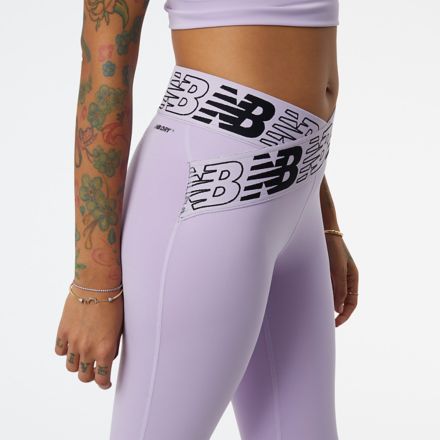 New Balance Women's Relentless Crossover High Rise 7/8 Tight, Lilac Cloud,  Large : : Clothing, Shoes & Accessories