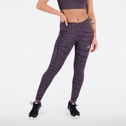 New Balance Printed Impact Run Tight - Mallas de running - Mujer