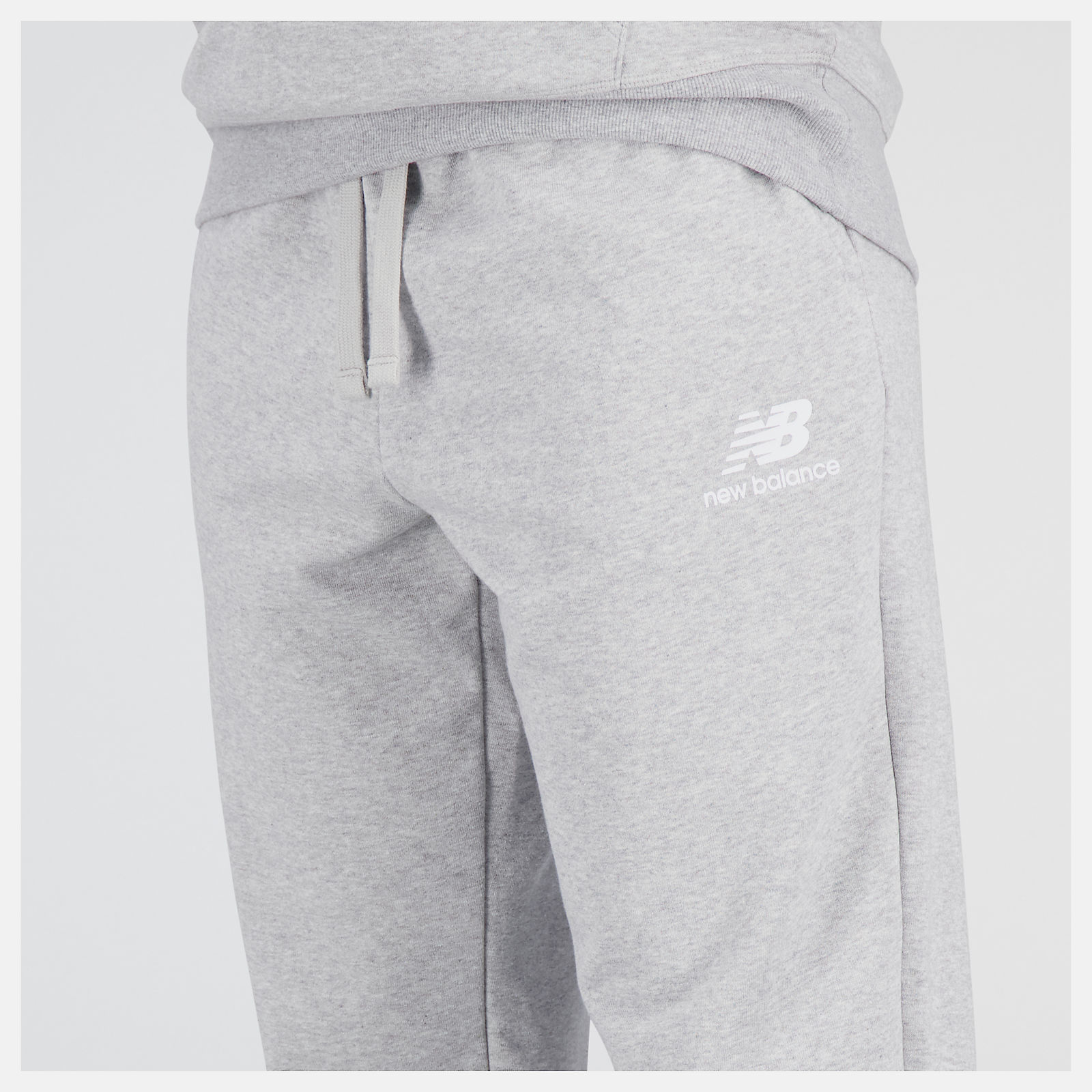 Damen Essentials Stacked Logo French Terry Jogginghose - New Balance