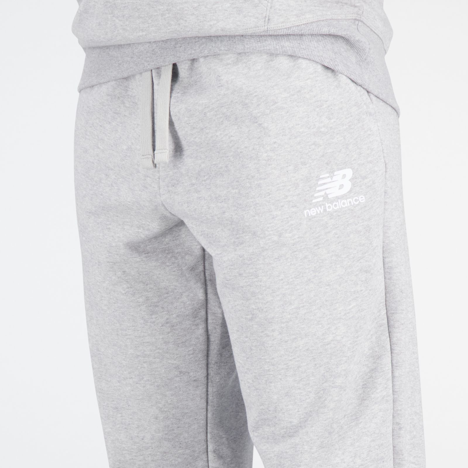 Damen Essentials Stacked Logo French Terry Jogginghose - New Balance