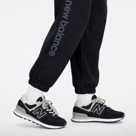 New Balance unisex collegiate sweatpants in navy