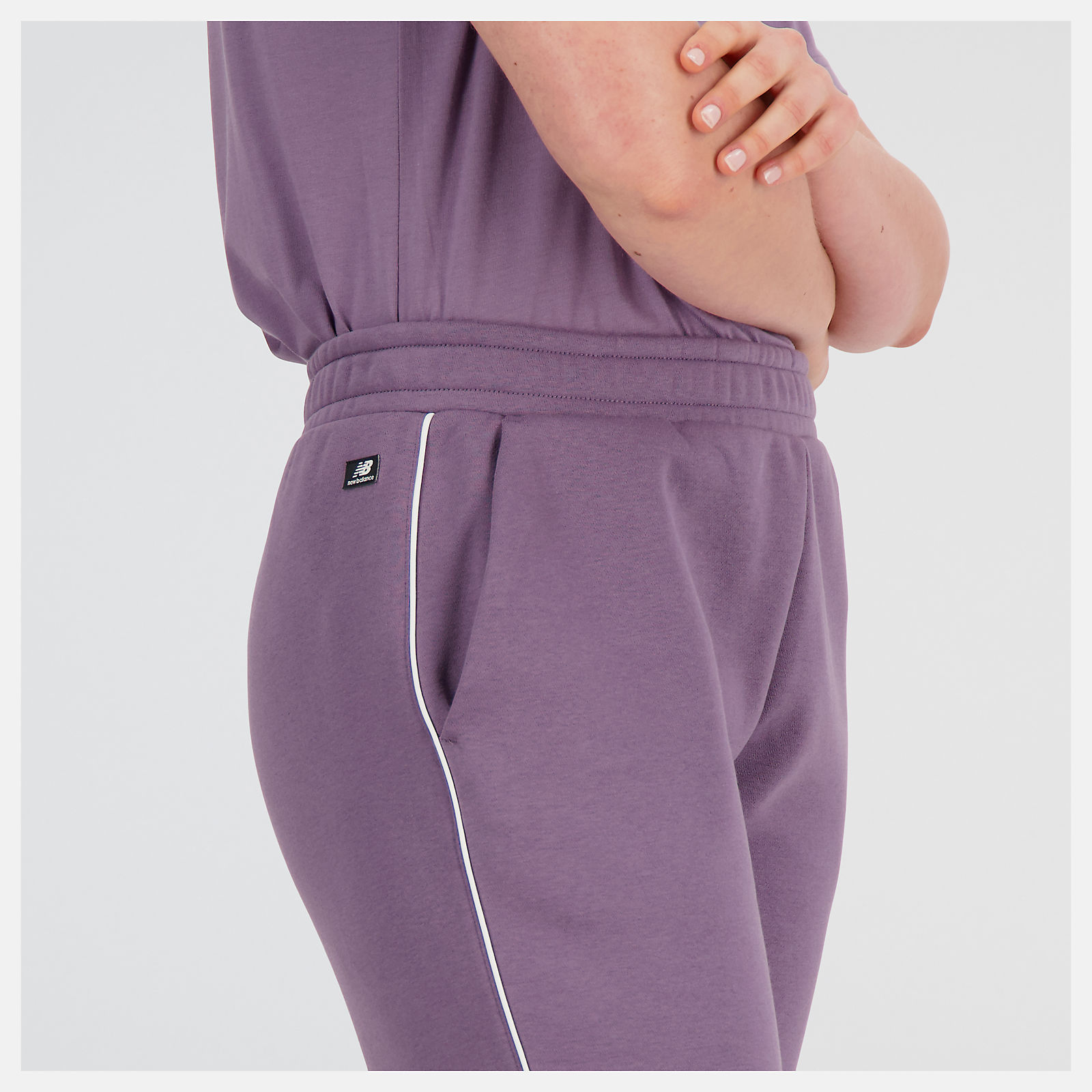 Women's Essentials Brushed Back Fleece Pant - New Balance