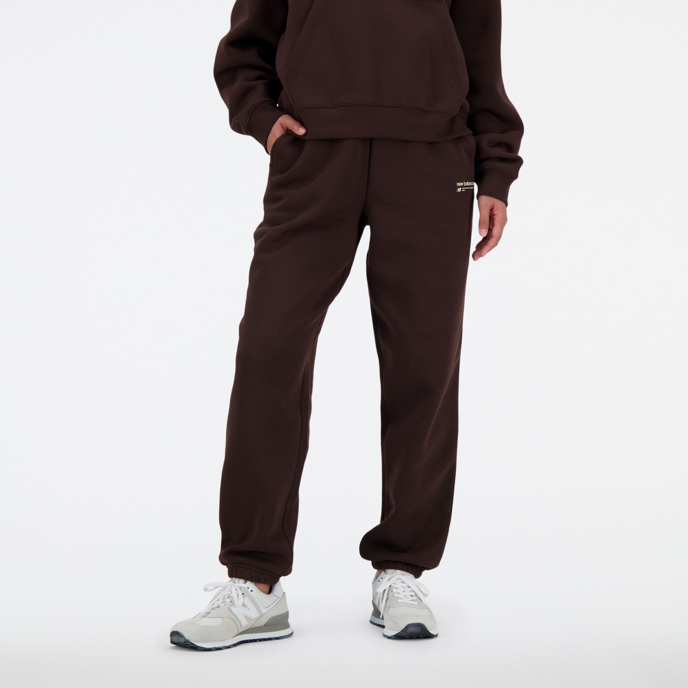 Sweatpant Fleece Heritage Balance Linear - New Back Brushed