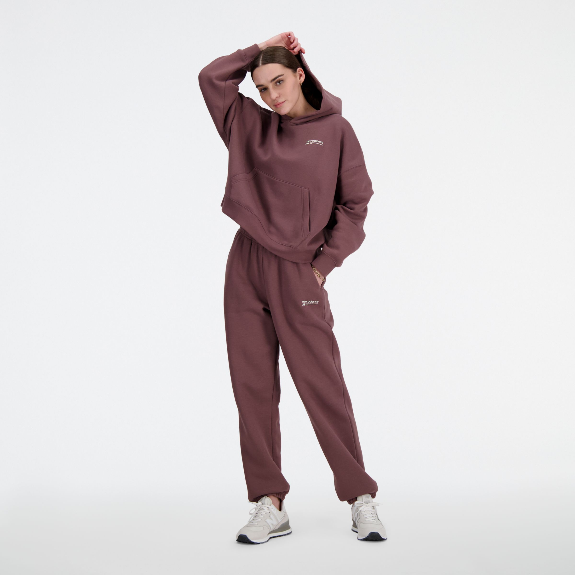 Linear Heritage Brushed Back Fleece Sweatpant
