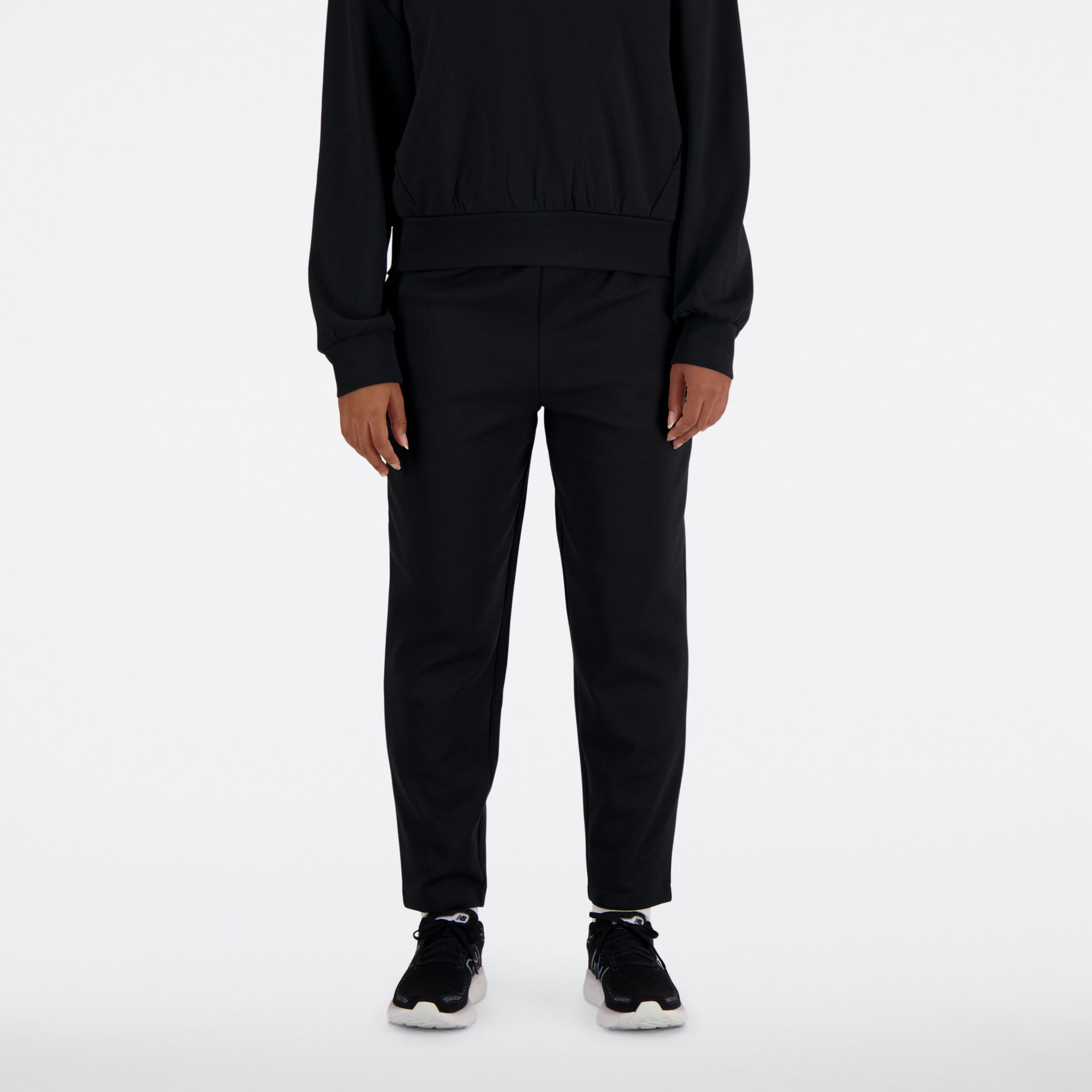 New Balance Femme Tech Knit Pant en Noir, Poly Knit, Taille XS