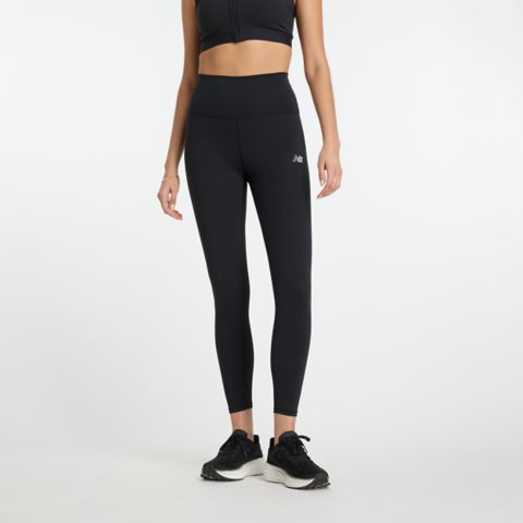 Женские леггинсы New Balance NB Harmony High Rise Legging 25", цвет: Чёрный