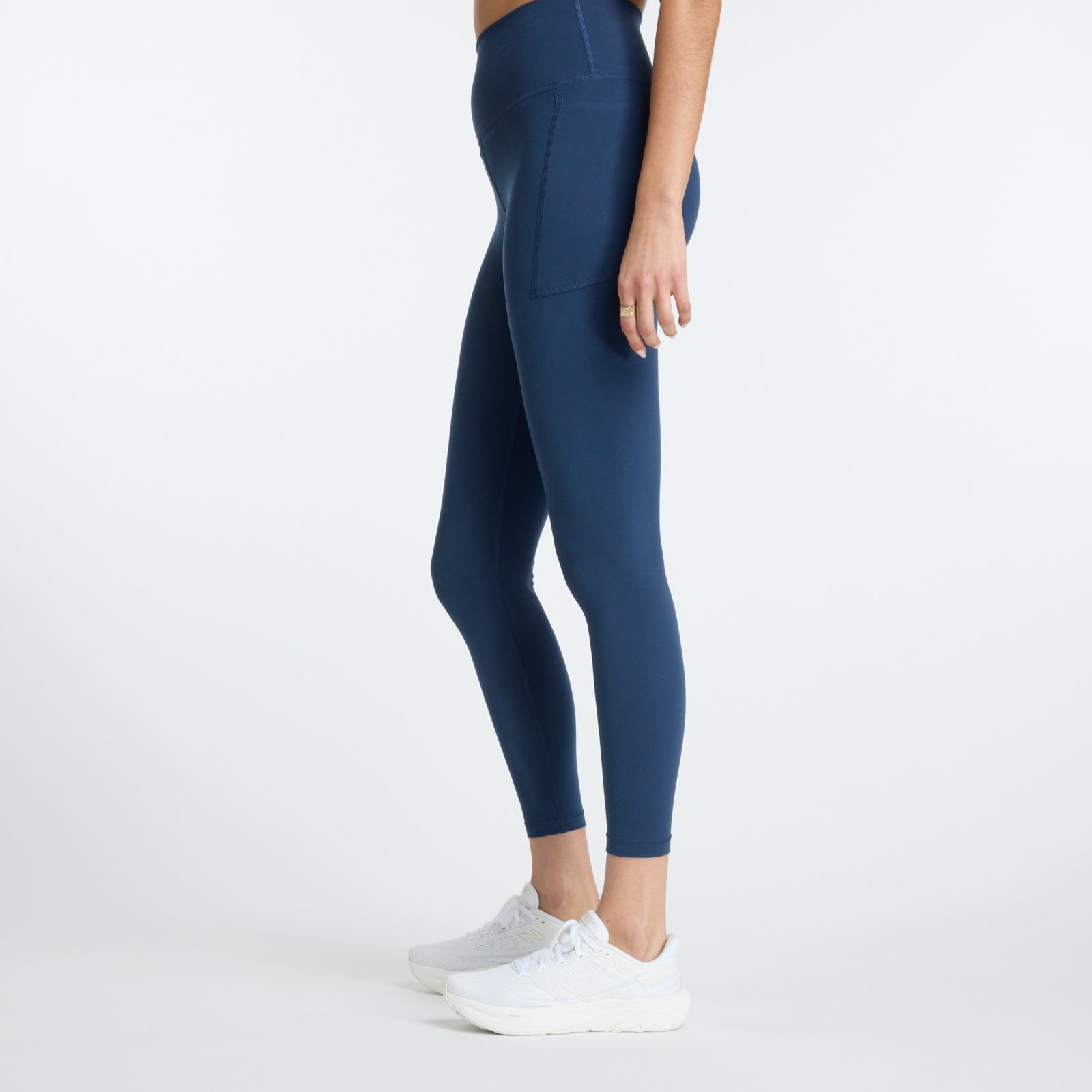 NB New Balance Women's High Rise Tight with Pocket workout leggings G5242