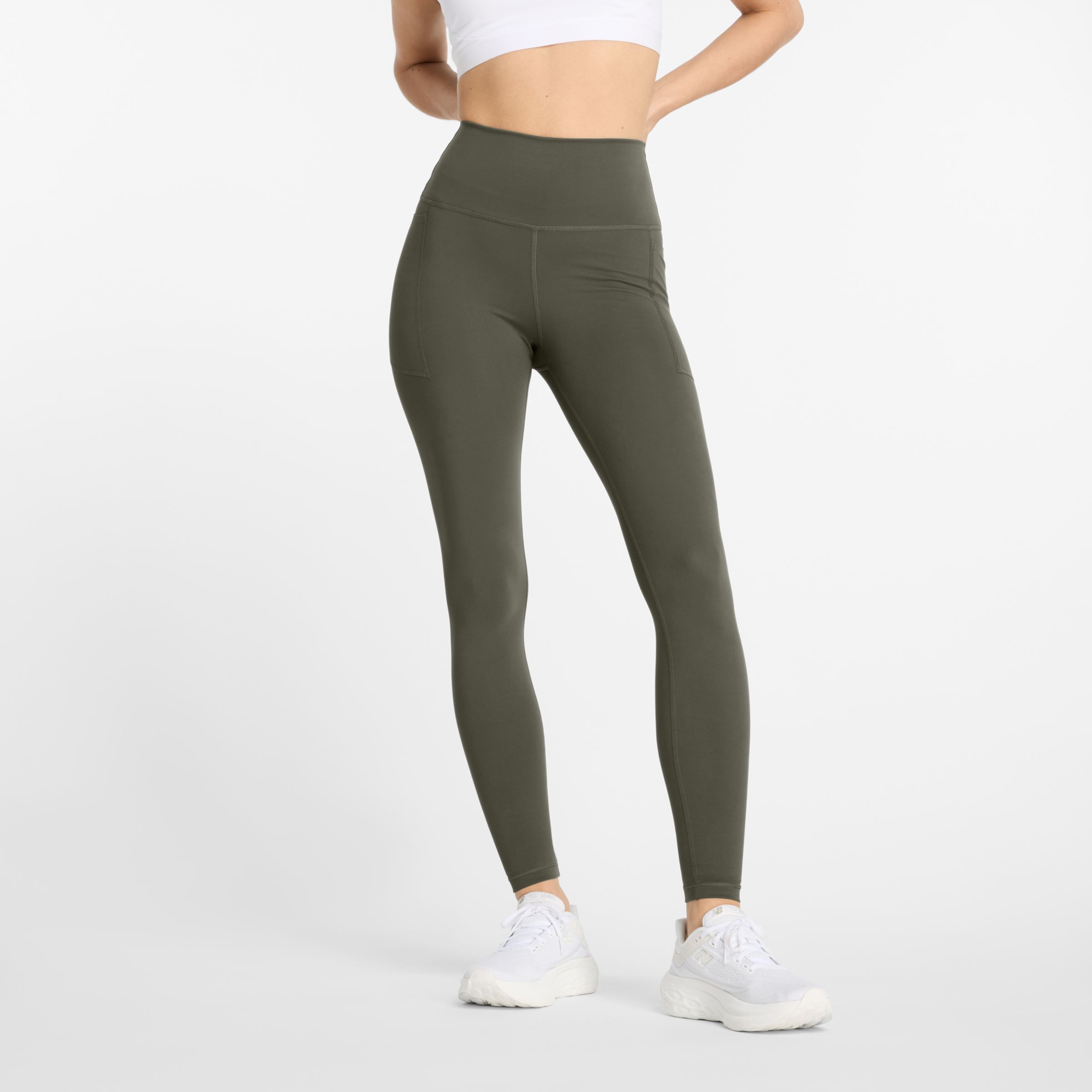 

New Balance Women's NB Harmony Pocket High Rise Legging 27" Green - Green