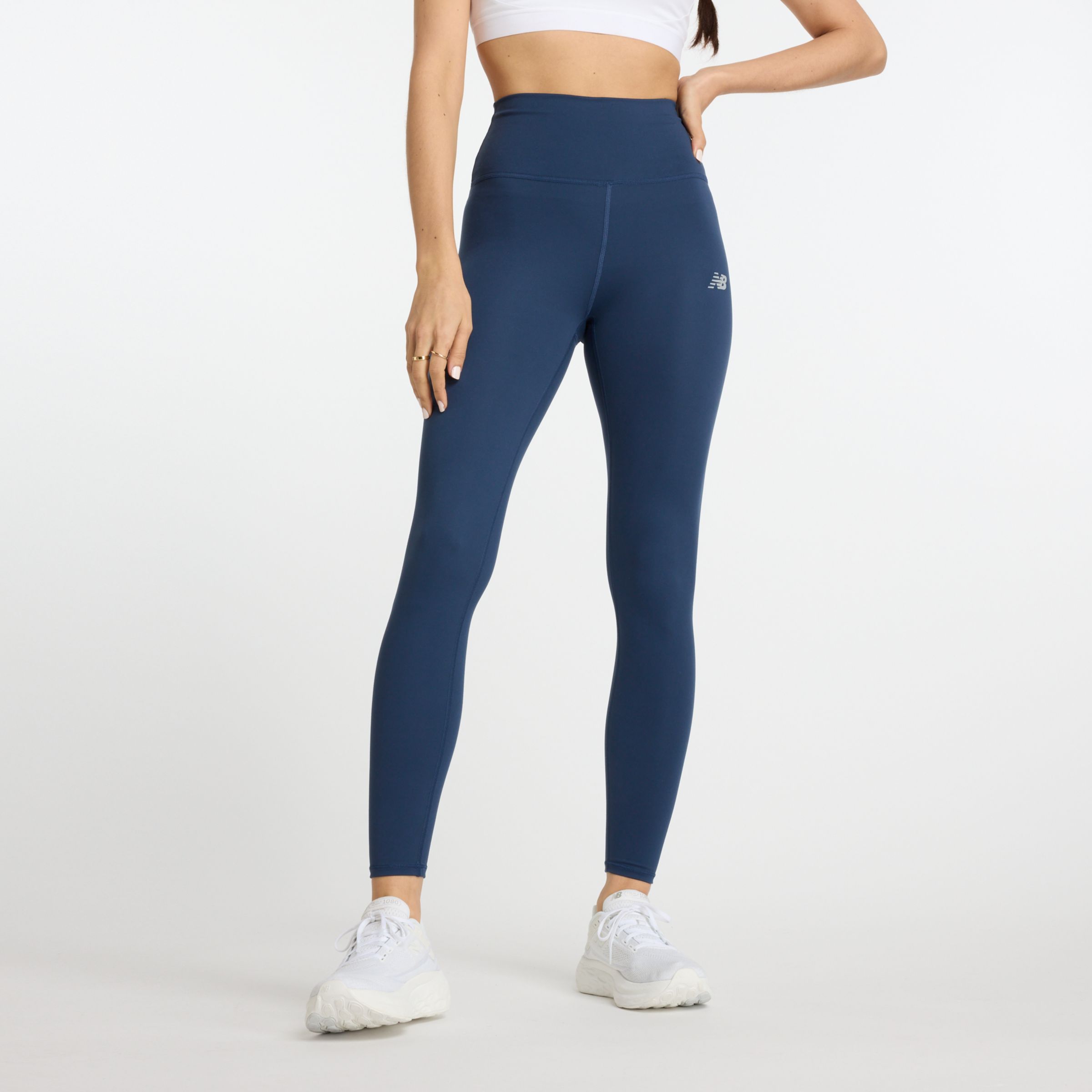 

New Balance Women's NB Harmony High Rise Legging 27" Blue - Blue