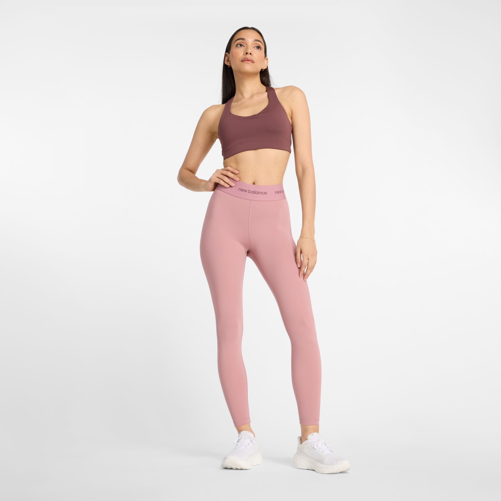 NB Sport High-Rise Leggings with Placement Logo Print