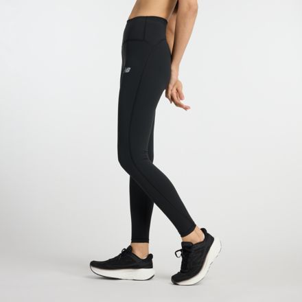 Mallas New Balance - Negro - Leggings Running Mujer, Sprinter