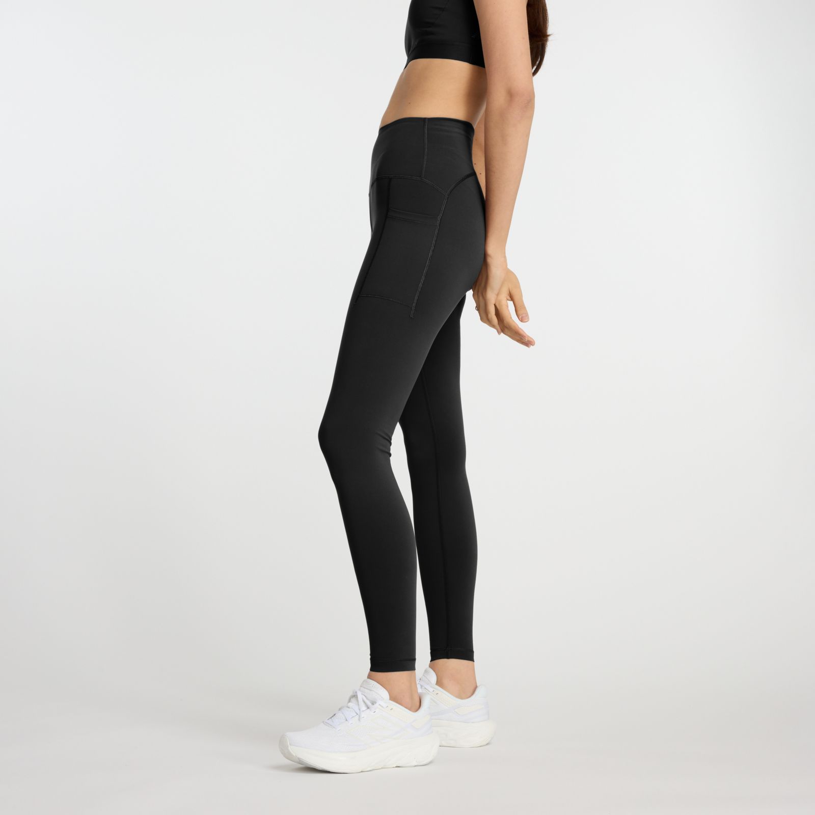 Женские брюки New Balance RC Pocket High Rise Legging 27" — фото 3