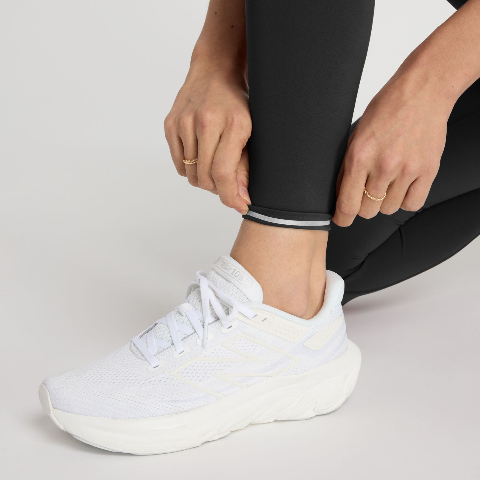 Женские брюки New Balance RC Pocket High Rise Legging 27" — фото 6