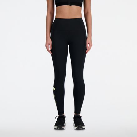 Calça Legging New Balance Feminino Accelerate Capri XL Preto