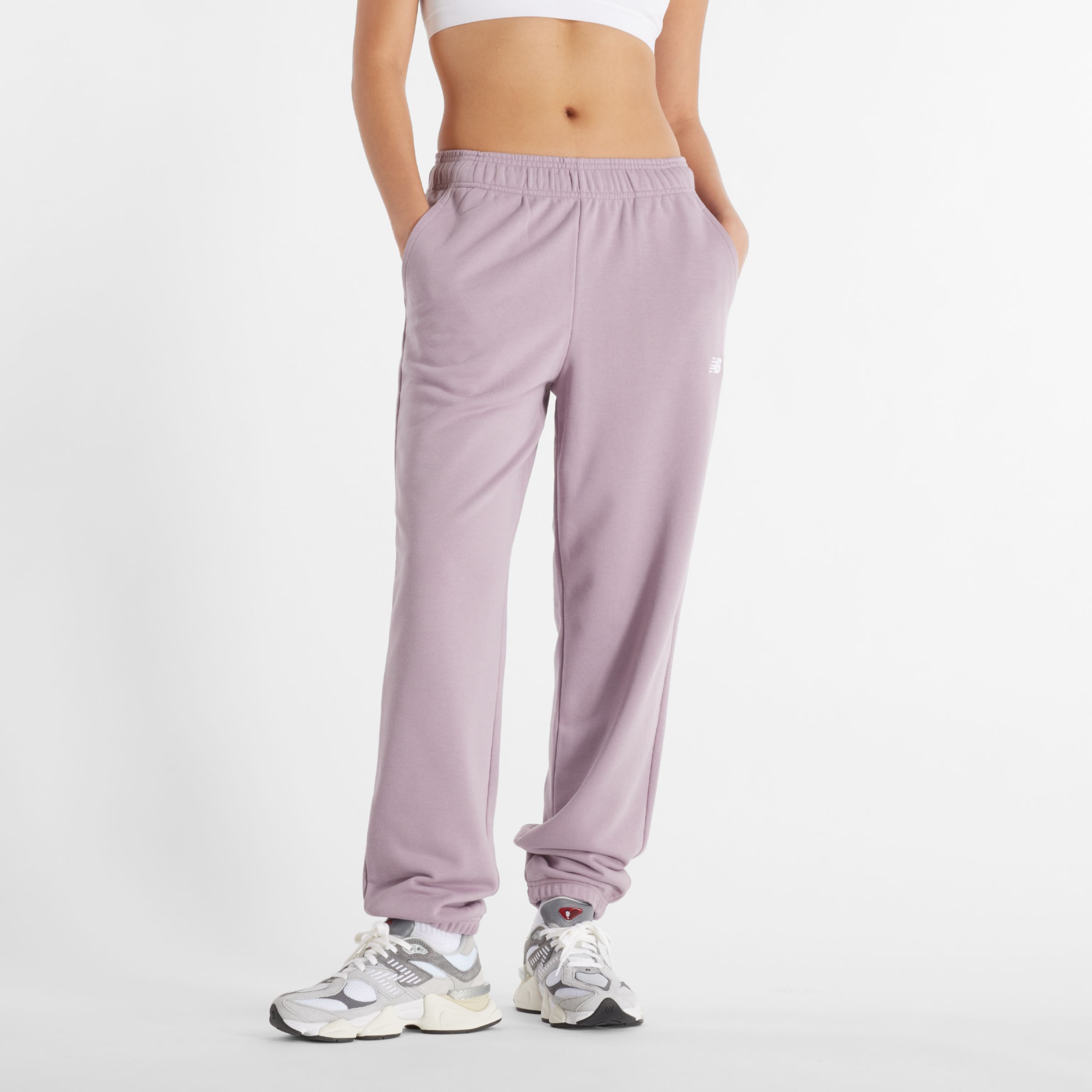 

New Balance Women's Sport Essentials French Terry Jogger Purple - Purple