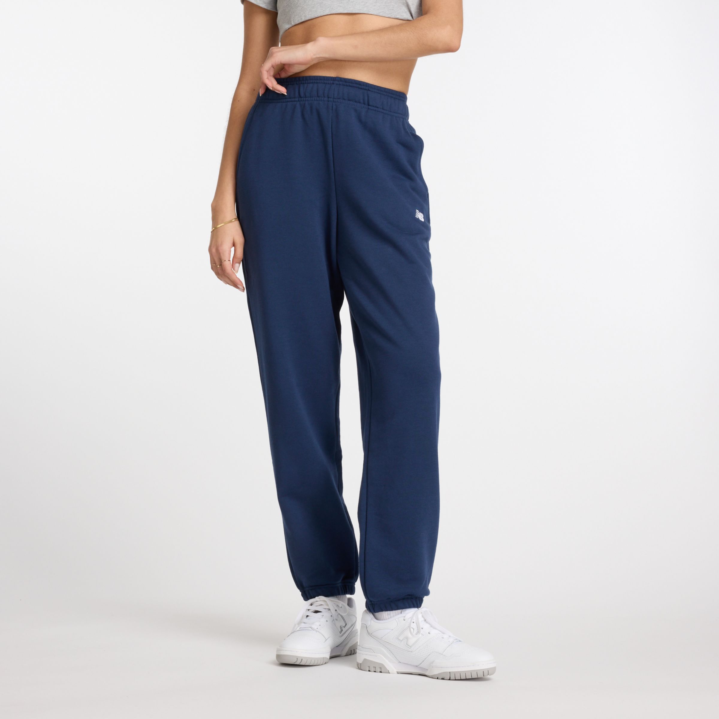 

New Balance Women's Sport Essentials French Terry Jogger Blue - Blue