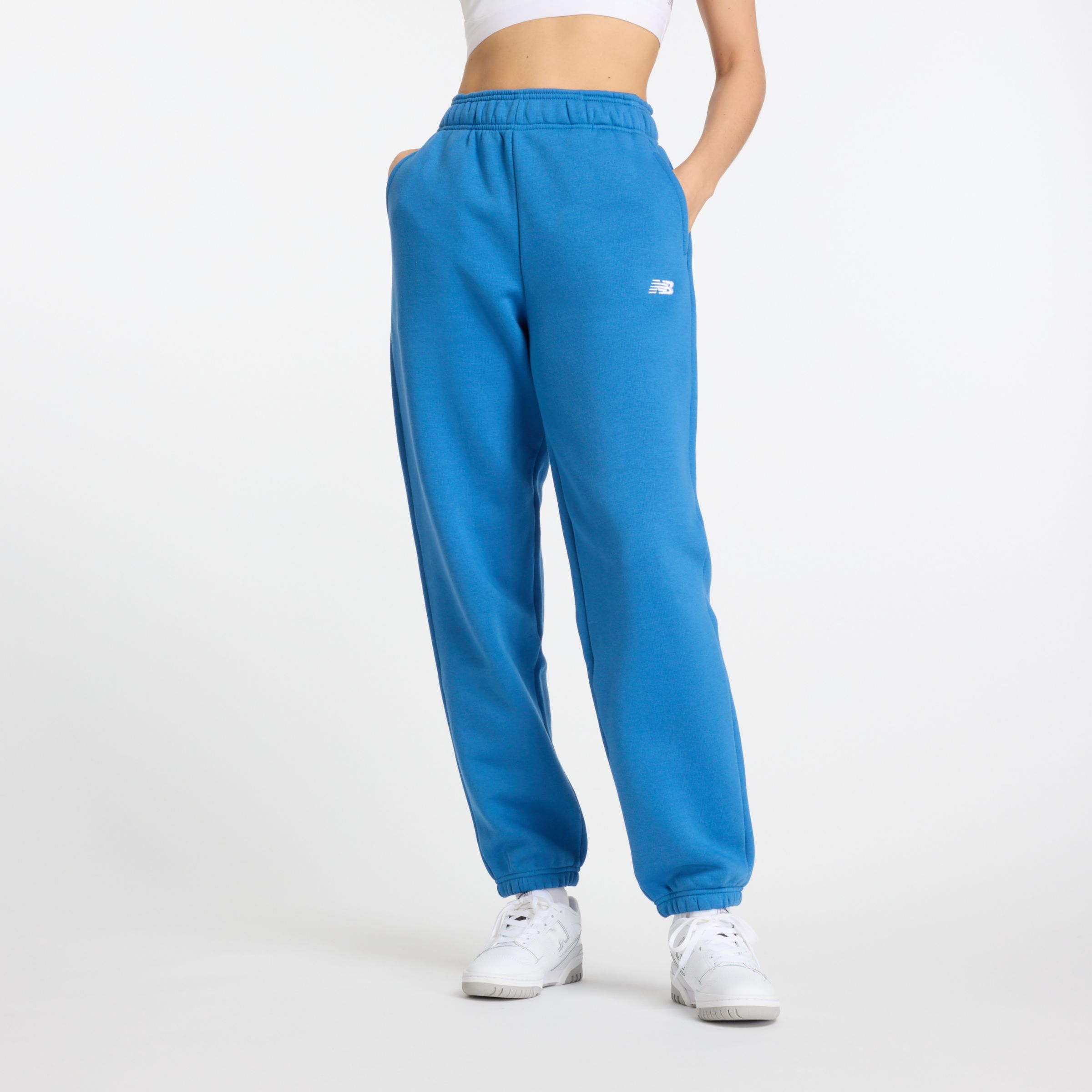 

New Balance Women's Sport Essentials Fleece Jogger Blue - Blue