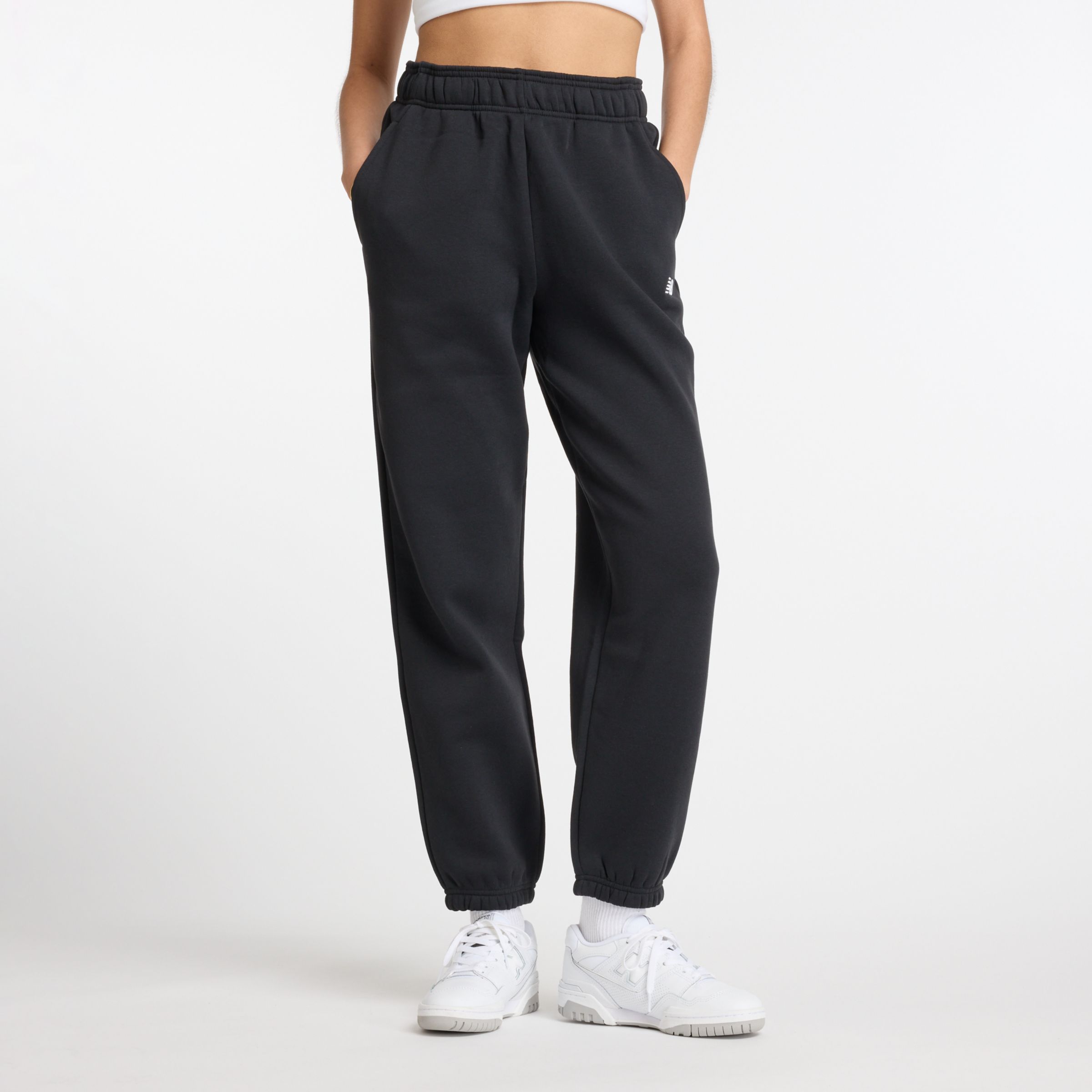 Shop New Balance Women's Sport Essentials Fleece Jogger In Black