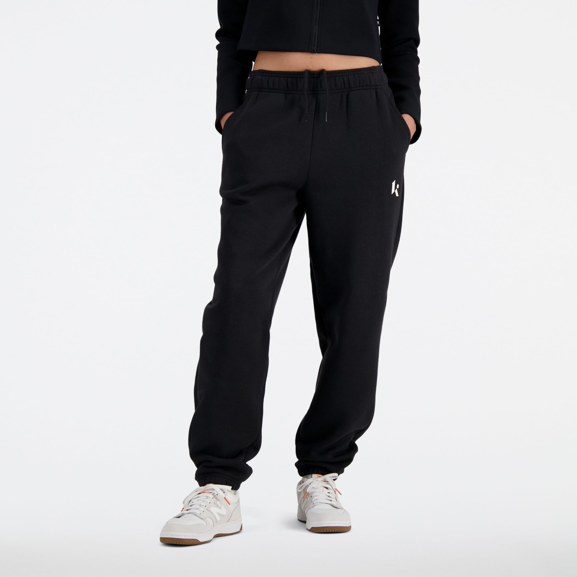 New Balance Women's Klutch X Nb Fleece Jogger In Black