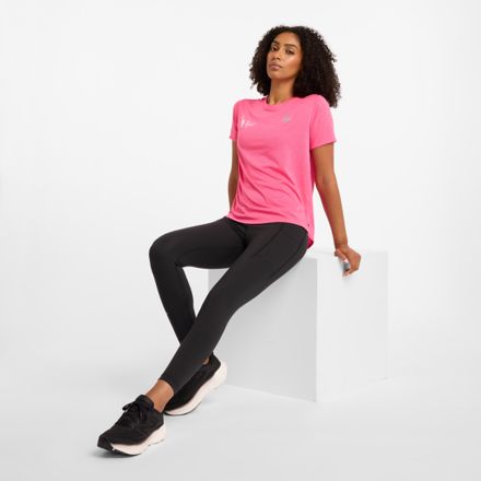 NYC Marathon NB Sleek High Rise Legging 23", BLACK, WP43268MBK