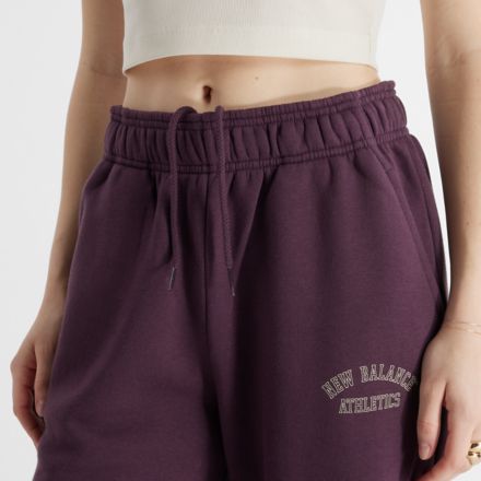 Graphic Fleece Jogger, PLUM BROWN, WP43500PLN