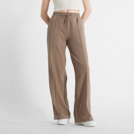 French Terry Wide Leg Pant