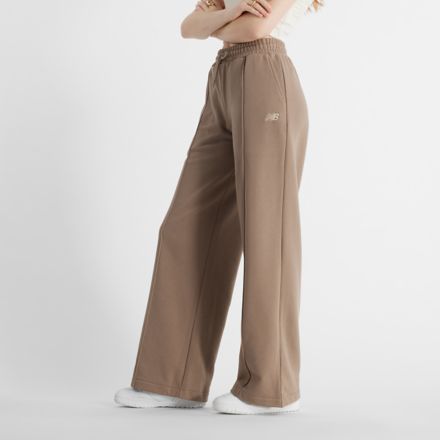 French Terry Wide Leg Pant