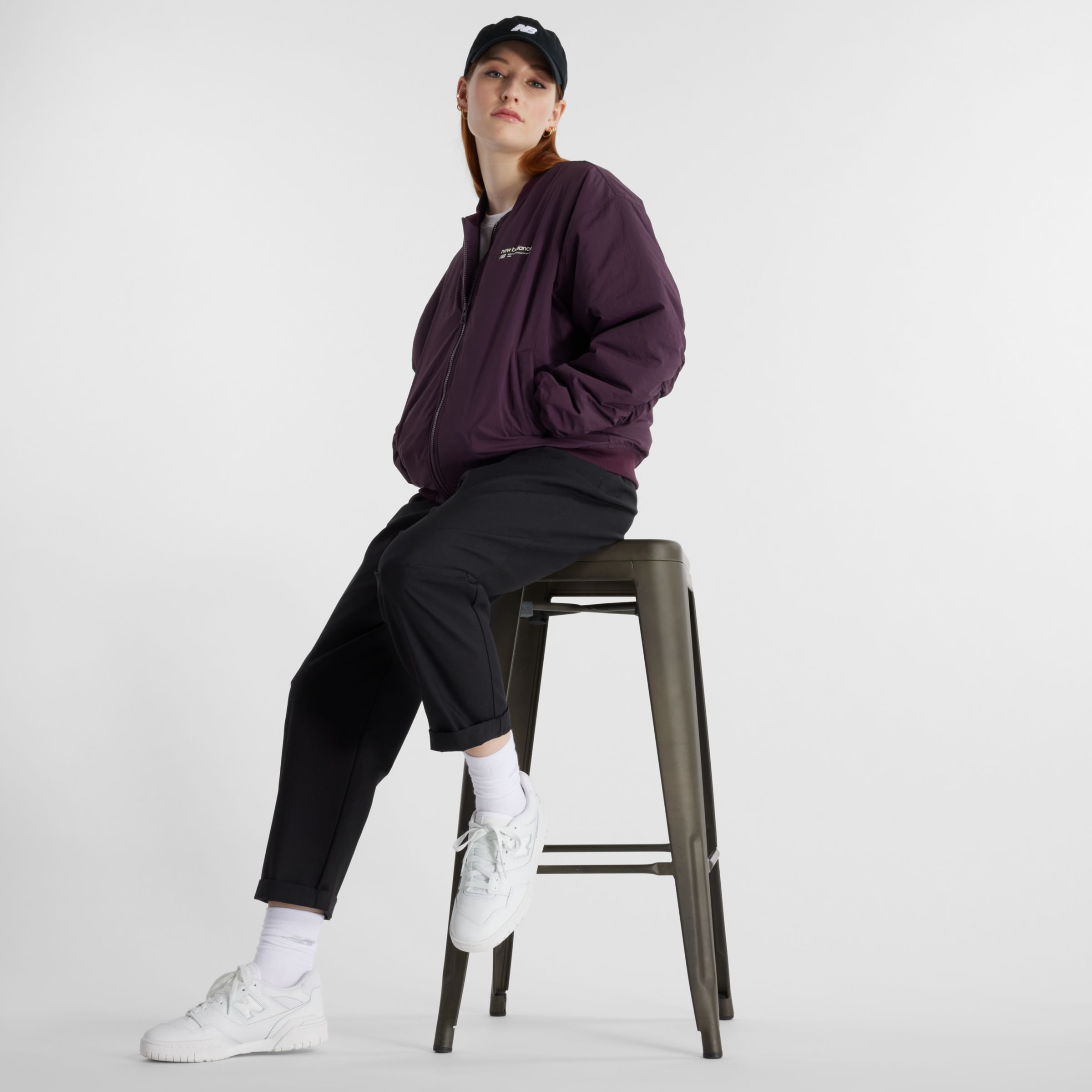 NEW BALANCE NEW BALANCE WOMEN'S BOYLSTON TWILL TAPERED PANT 