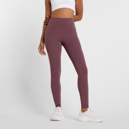 NB Harmony Pocket High Rise Legging 27", FADED PLUM, WP51125FDP