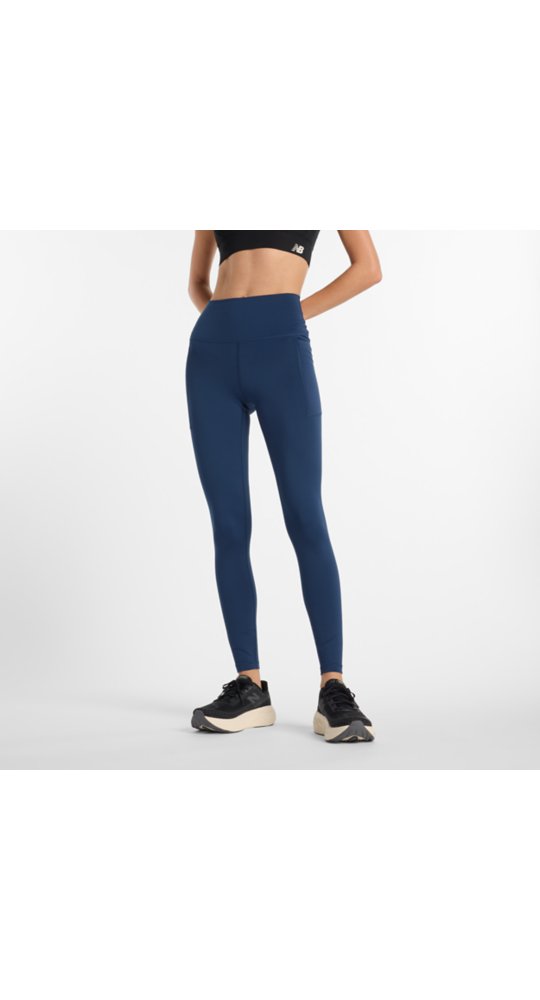 New Balance NB Harmony Pocket High Rise Legging 27" in NB Navy