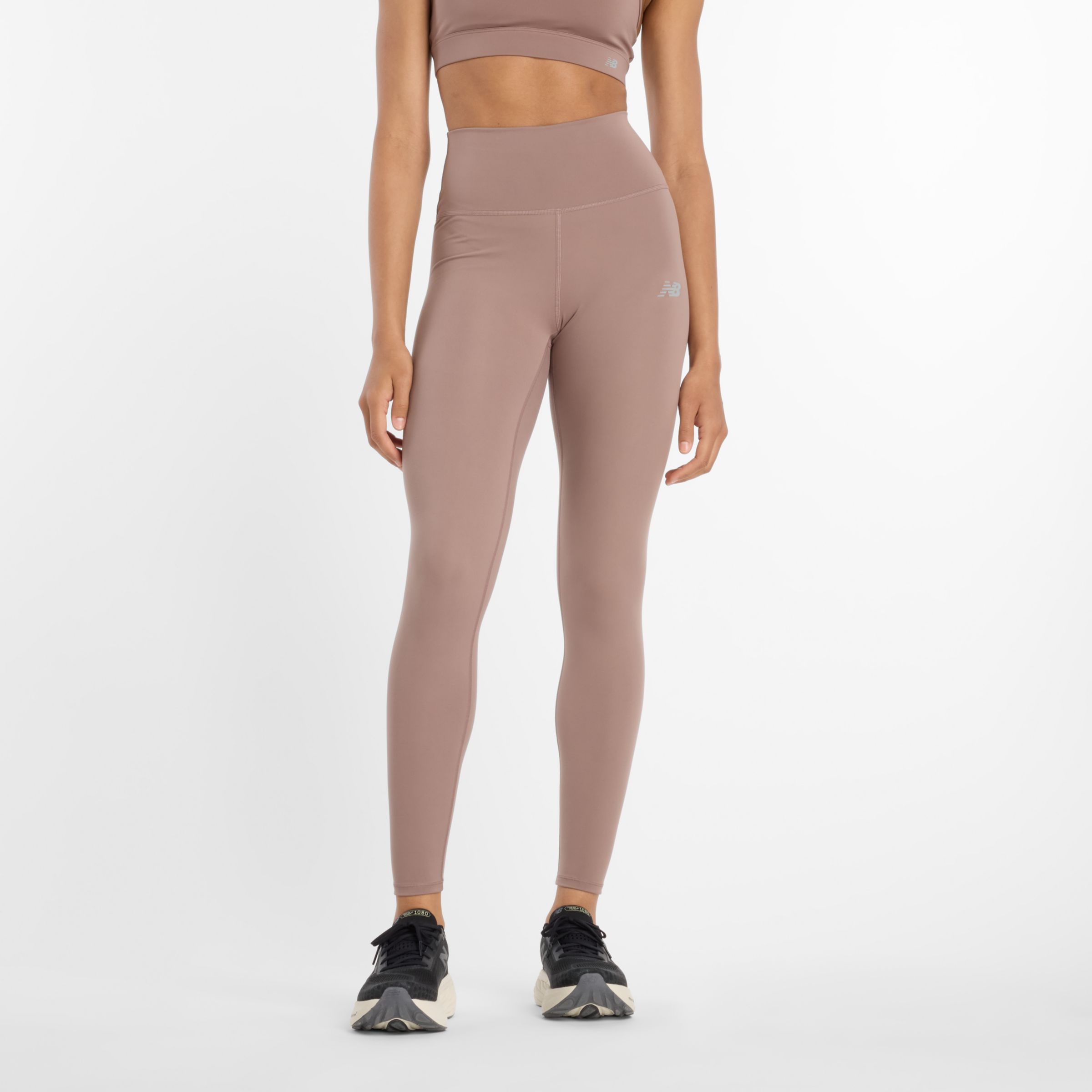 New Balance Women's Nb Harmony High Rise Legging 27" In Brown