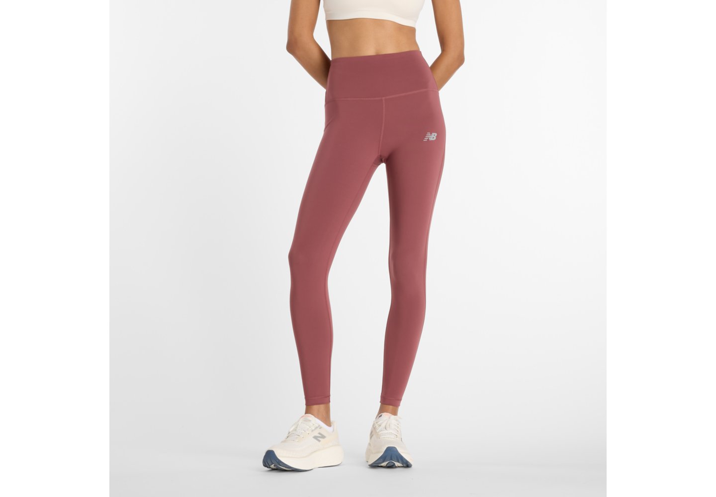 New Balance RC Legging 25" in Washed Burgundy — photo 1 of 1