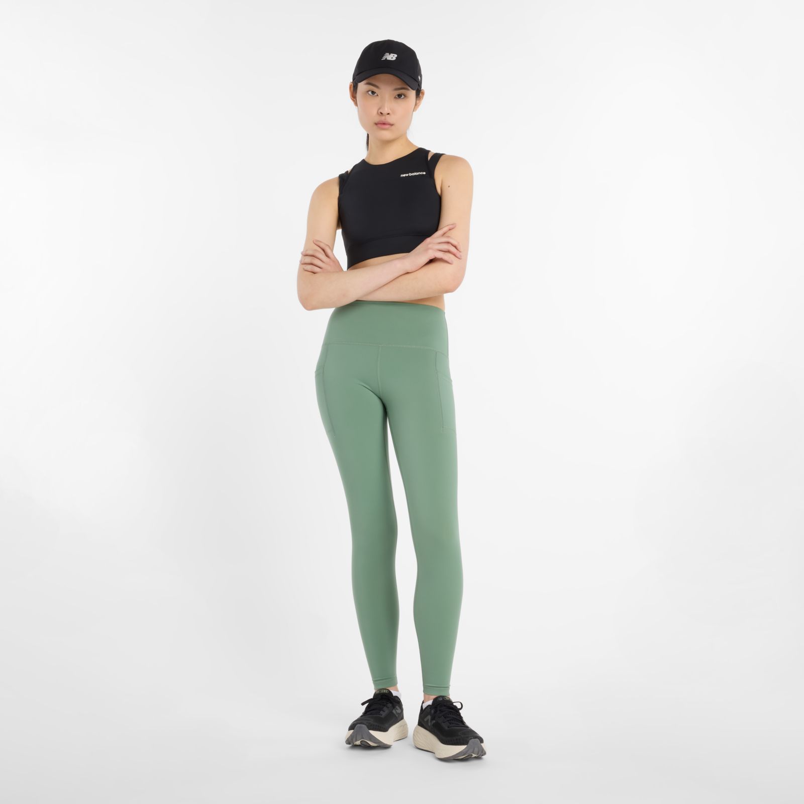 Женские брюки New Balance RC Pocket Legging 27" — фото 2