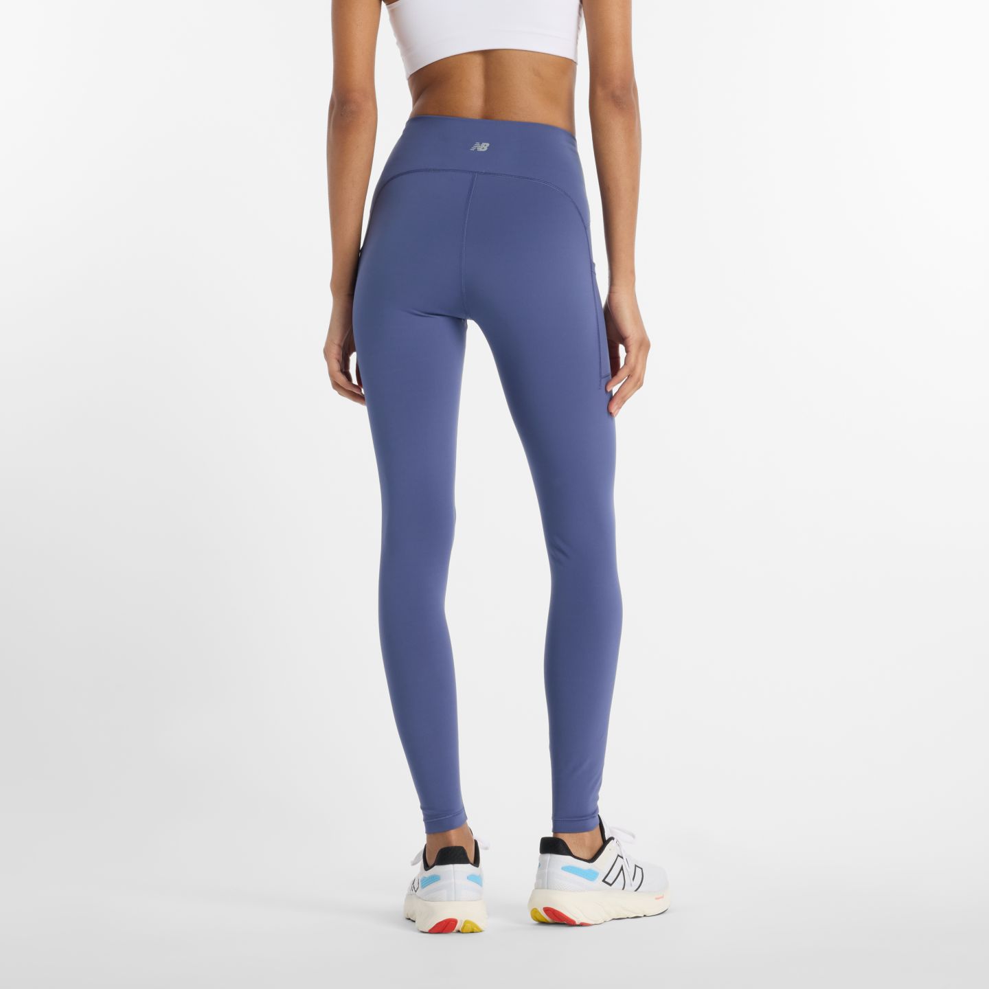Женские леггинсы New Balance RC Pocket Legging 27", цвет: Dream State — фото 3