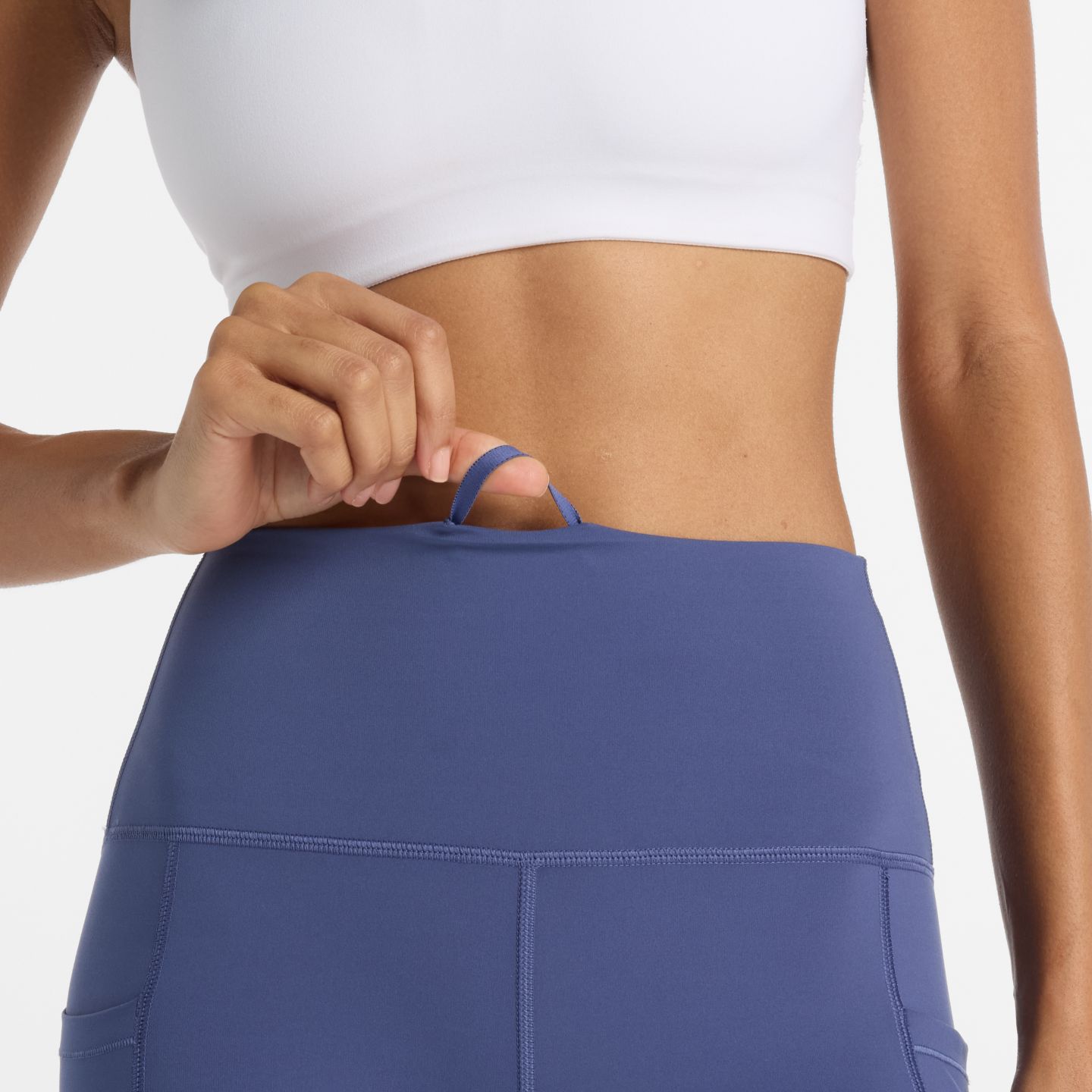 Женские леггинсы New Balance RC Pocket Legging 27", цвет: Dream State — фото 5