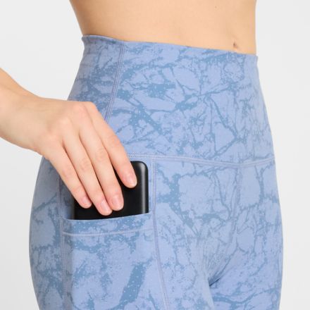 NB Sleek Printed Pocket High Rise Legging 27"