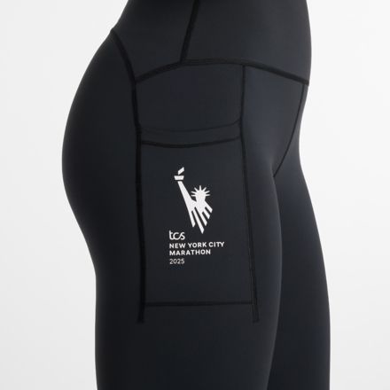 NYC Marathon NB Sleek Pocket High Rise Legging 25"