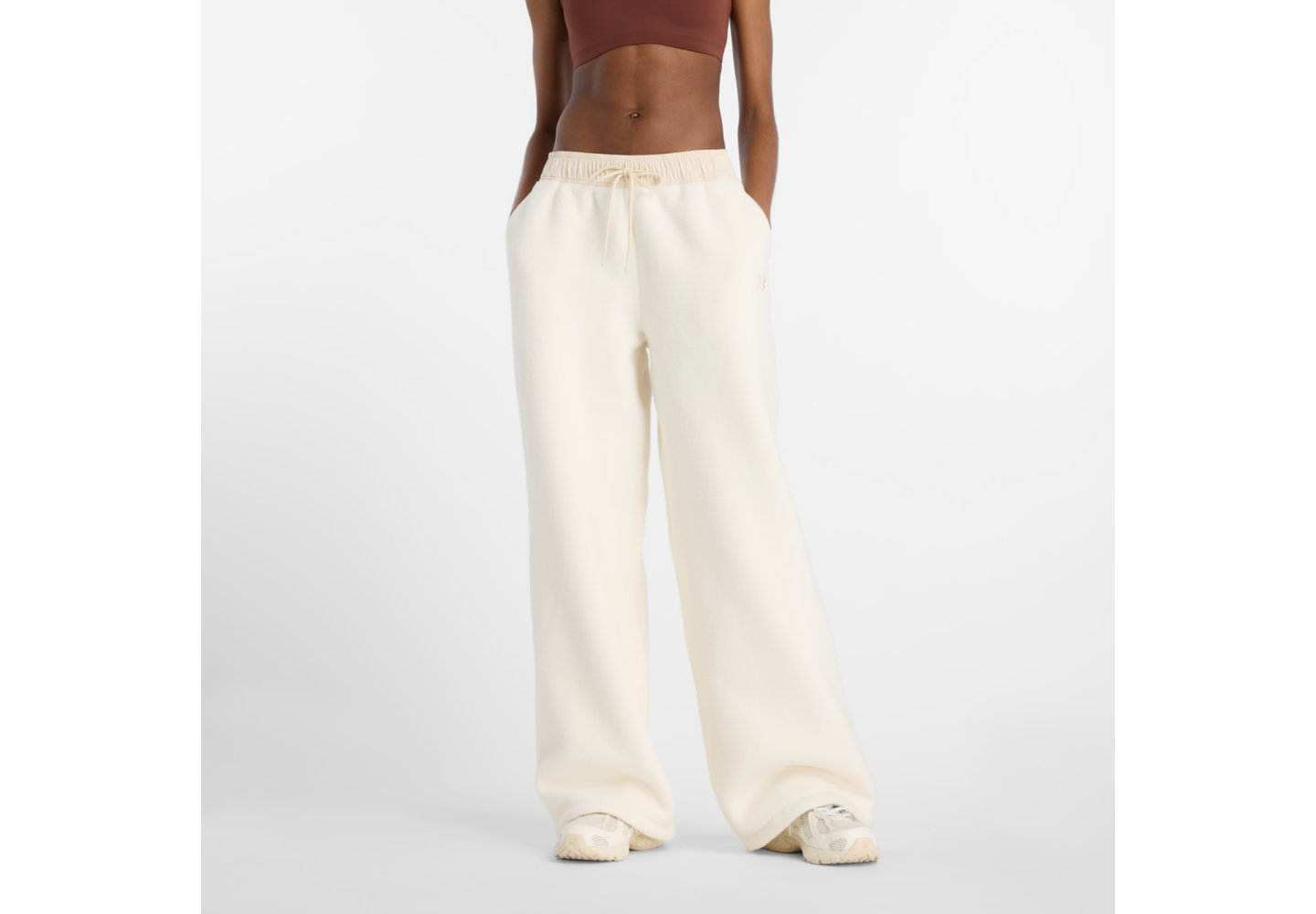 New Balance High Pile Fleece Pant in Permafrost — photo 1 of 1