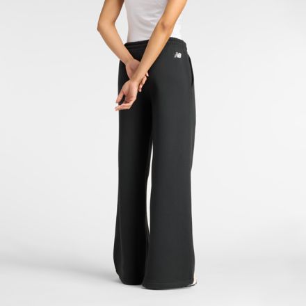Linear Heritage Fleece Wide Leg Pant