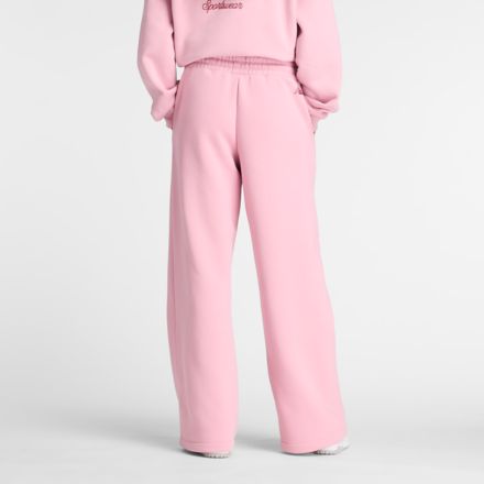 Linear Heritage Fleece Wide Leg Pant