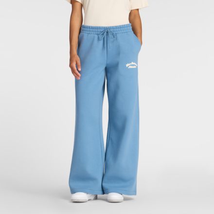 Linear Heritage Fleece Wide Leg Pant, PERMAFROST, WP53902SRU