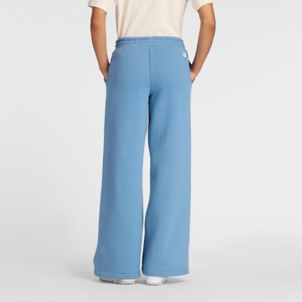 Linear Heritage Fleece Wide Leg Pant