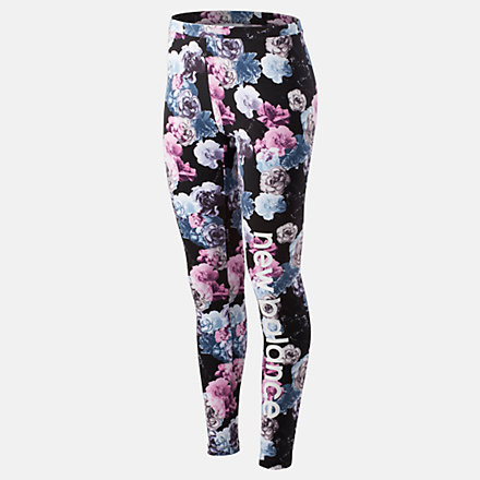 New Balance Essentials Printed In Bloom Legging, WP93556WNS image number null