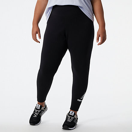 New Balance NB Essentials Stacked Legging, WPX21509BK image number null