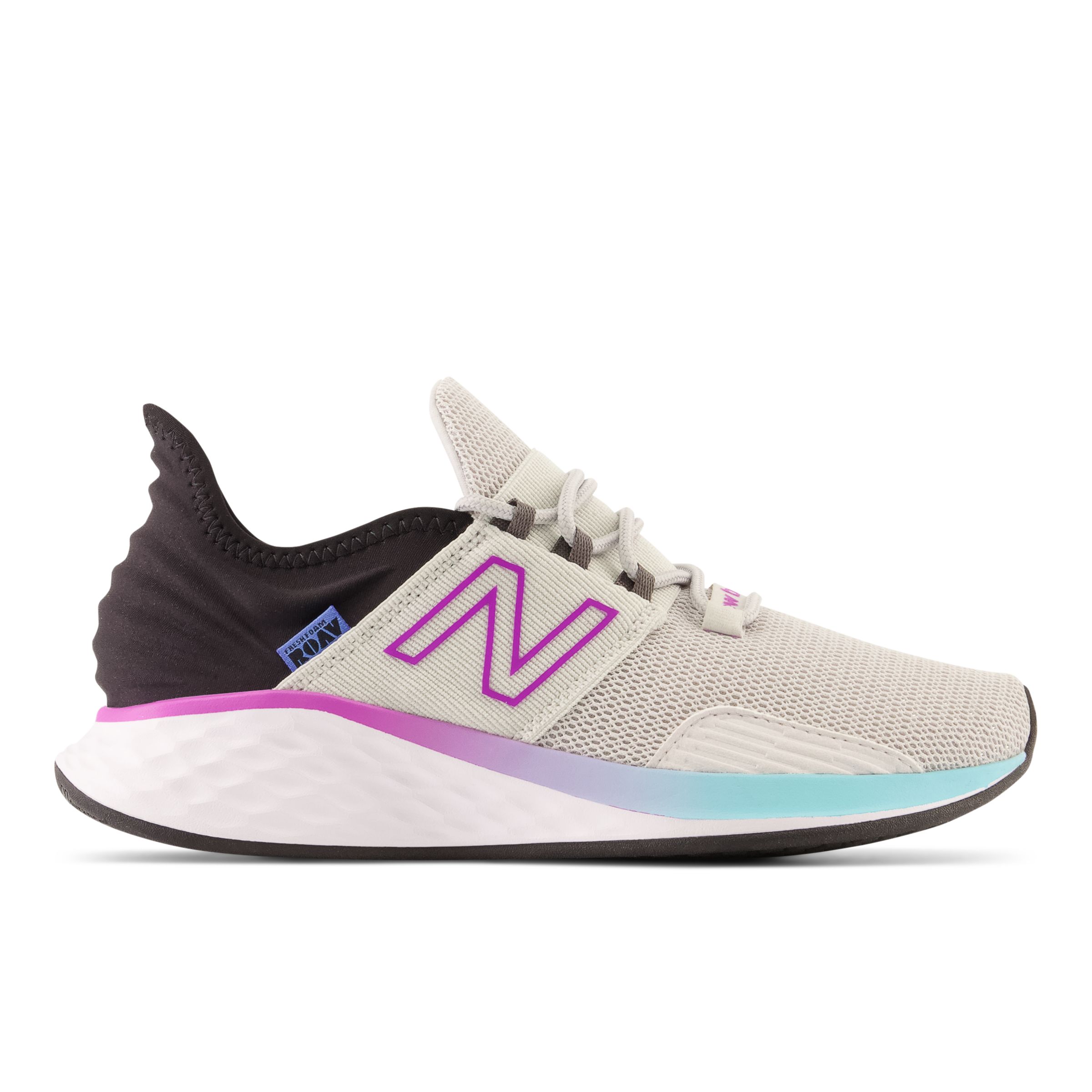 

New Balance Women's Fresh Foam Roav Grey/Blue/Pink - Grey/Blue/Pink