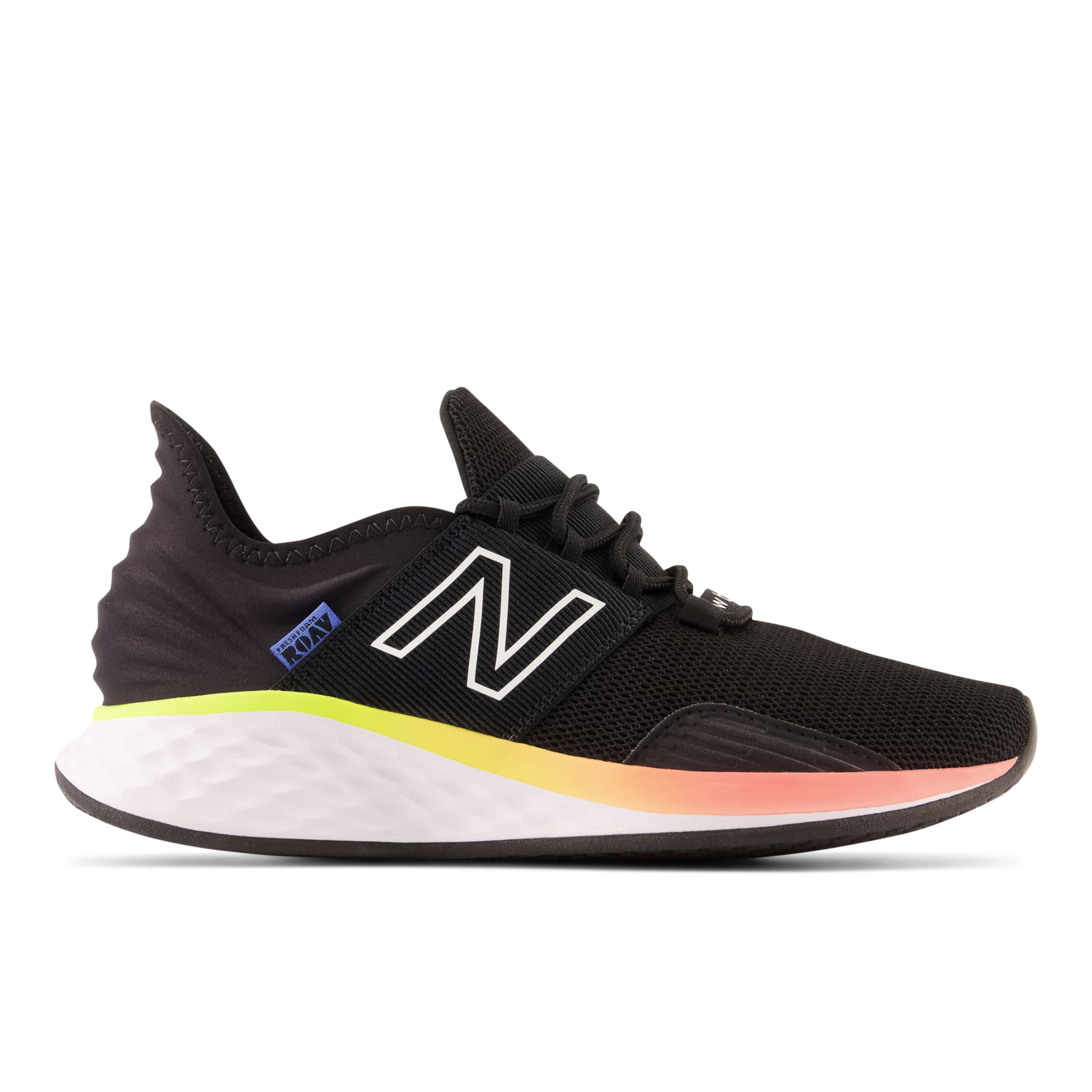 

New Balance Women's Fresh Foam Roav Black/White/Blue/Pink - Black/White/Blue/Pink